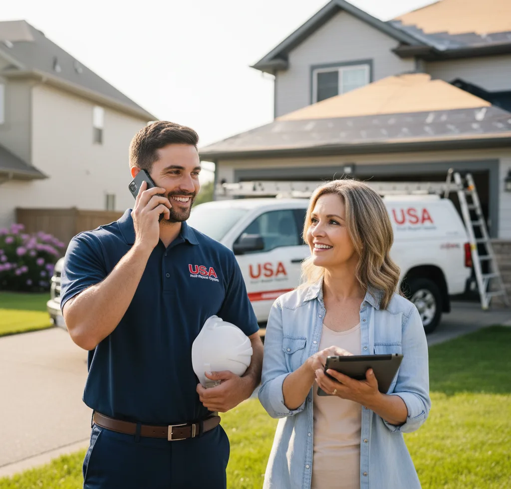 USA Roof Repair Experts customer support in Penn Valley